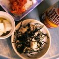 ふか谷's cooksnap of when they made 塩豆腐のナムル.
