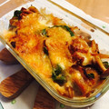 きらきらのんたん's cooksnap of when they made 豚こま肉とほうれん草のチーズ焼き.