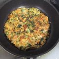 アルパかっそ's cooksnap of when they made 節約子供パクパクほうれん草もやしピカタ風.