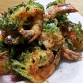 しぃさいど's cooksnap of when they made 海老の大葉揚げ♡.