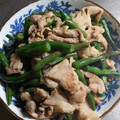 モモだもの's cooksnap of when they made 豚こま肉といんげん豆のスタミナ炒め★.