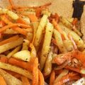 hinaboco's cooksnap of when they made じゃが芋と人参のカレーきんぴら.