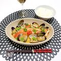 asucass's cooksnap of when they made サーモンのアクアパッツァ.