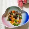 メルティローズ's cooksnap of when they made ダイエット♪焼肉のタレできのこコーン炒め.