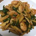 みー３２'s cooksnap of when they made 海老じゃがピーマンのピリ辛オイマヨ炒め☆.