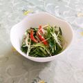 晴～♪'s cooksnap of when they made きゅうりとカニカマの胡麻たっぷりサラダ.