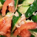 k9y7k10m7's cooksnap of when they made 簡単！きゅうりとツナとトマトのサラダ！.
