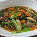 kungfukick's cooksnap of when they made 豚肉とチンゲンサイのオイスターソース炒め.