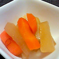 みにこん385's cooksnap of when they made 大根と人参のきんぴら風煮込み.