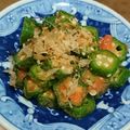 eauasa's cooksnap of when they made オクラで明太子＆おかか和え.