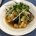 つぶらなシジミ's cooksnap of when they made ズッキーニと茄子のおろし揚げ浸し♪.