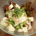 ちゃぁちゃん＊'s cooksnap of when they made とろろおくらの豚しゃぶサラダ☆.