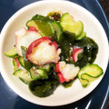 ゆーひmama's cooksnap of when they made 簡単もう1品✨たこ胡瓜ワカメの酢の物.