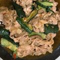 hi—co's cooksnap of when they made 干しきゅうりと豚肉のピリ辛オイスター炒め.