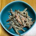 いくらの軍艦巻き's cooksnap of when they made 革命的な！！　ごぼうサラダ.