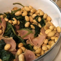 ジャスミンますみん's cooksnap of when they made 豆水煮とほうれん草との炒め物。.