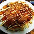 くっきもん's cooksnap of when they made キャベツたっぷり♪とろっと米粉お好み焼き.