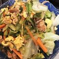 クックSHCHTZ☆'s cooksnap of when they made 豚肉ニラ卵炒め♬シャキッとレタスは必須✨.