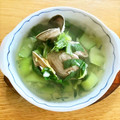 ボブナナ's cooksnap of when they made あさりと青菜のスープ.