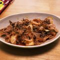 ♡♡（＾Ｏ＾）♡♡'s cooksnap of when they made 簡単ボリュームたっぷり豚キムチ.