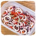 ぷっちーママ's cooksnap of when they made サイゼ！イカのパプリカソース＊.