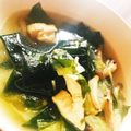 いぶまる。's cooksnap of when they made 糖質制限にも！鶏むね肉と白菜ワカメスープ.