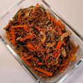 pochaco48's cooksnap of when they made 糸こんにゃくとピーマンのきんぴら.