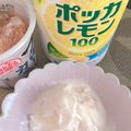 しゅい6's cooksnap of when they made バニラアイスde☆レモンアイス.