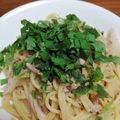 せろり☆twins's cooksnap of when they made イカの塩辛でバター醤油パスタ.
