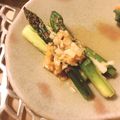 yesmama's cooksnap of when they made 薬味たっぷりアスパラの焼き浸し.