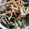 ジャックの嫁's cooksnap of when they made ごぼうと小松菜のサラダ.