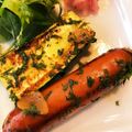 ＊☆mina☆＊'s cooksnap of when they made ジョンソンヴィルとズッキーニ★ステーキ.