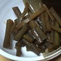 ikko☆'s cooksnap of when they made 【長期保存】きゃらぶきの作り方.