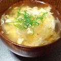 ゆぅ❤'s cooksnap of when they made ♪余った野菜で☆即席簡単たまごスープ♪.