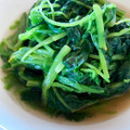 めいまゆママ☆'s cooksnap of when they made 定番のおひたし.