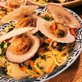 yossiey's cooksnap of when they made 　ベビーホタテのスープスパゲティ 　　　.