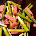 clover55's cooksnap of when they made アスパラベーコンバター炒め☆.