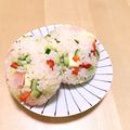ステルトミチル's cooksnap of when they made サラダライスボール.