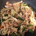 humohumo99's cooksnap of when they made 豚肉とキャベツとピーマンの梅肉ソース炒め.