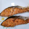 クック105KEH☆'s cooksnap of when they made ガーリック風味♪鮭のオリーブオイル焼き.