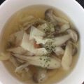ルルルるか☆'s cooksnap of when they made ごぼう香る野菜ときのこのヘルシースープ.