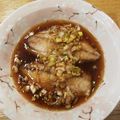 anyamu's cooksnap of when they made アジの焼きびたし☆ニンニク風味♪.