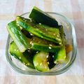 ☆あやぴぃ☆'s cooksnap of when they made 豆板醤deピリッと　簡単たたききゅうり.