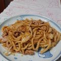イチゴ、イチゴ。's cooksnap of when they made 残りのカレーで焼きカレーうどん.