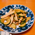 moomin25's cooksnap of when they made ズッキーニとエリンギの洋風炒め.