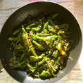 yoken201's cooksnap of when they made ししとうとおじゃこの炒めたん.