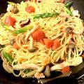 RIKA☆MAMA's cooksnap of when they made タコとトマトのパスタ（オクトパスタ）.