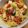 agak's cooksnap of when they made 超簡単☆トマトとバジルの冷製パスタ.