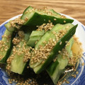 LONTLONT's cooksnap of when they made かち割りきゅうりのごま酢和え.