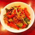 おきょうねえ's cooksnap of when they made きのことレタスのガーリック醤油サラダ.